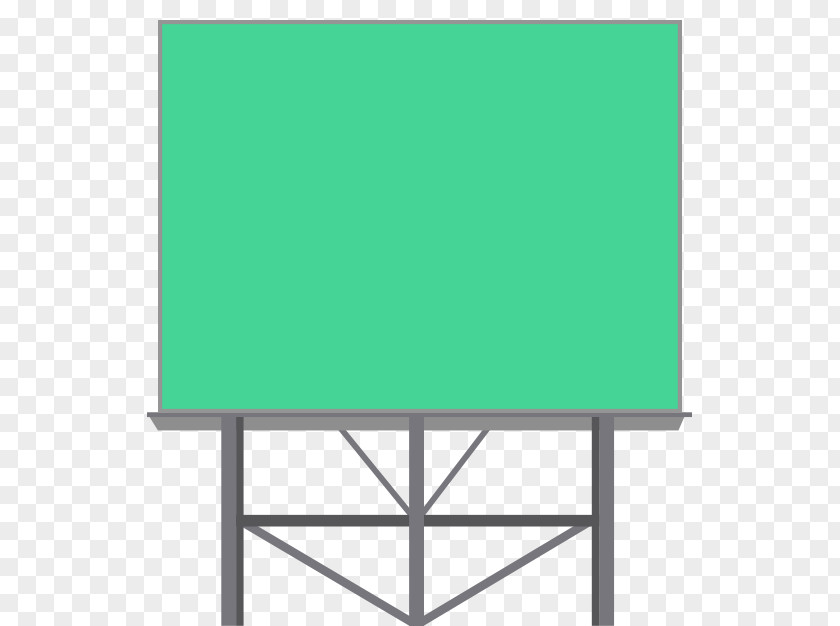 Blank Outdoor Billboard Icon PNG