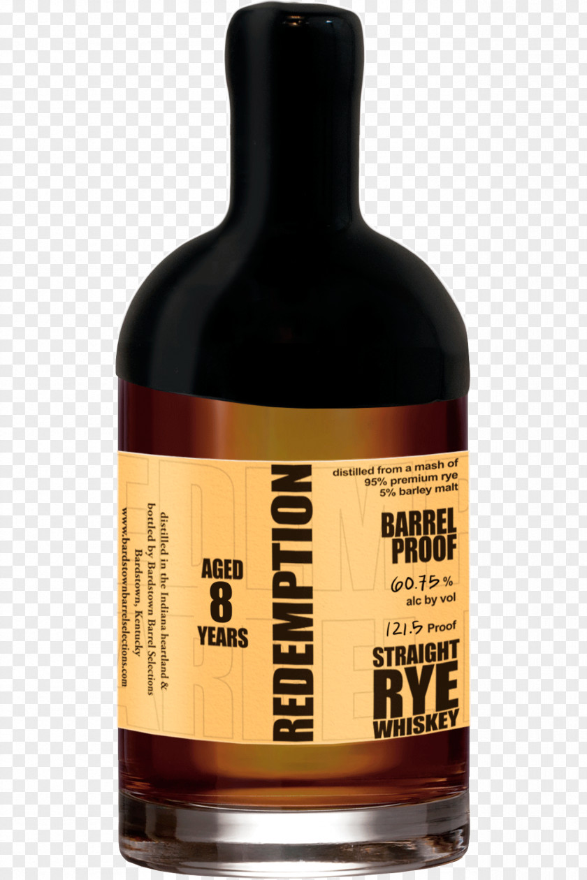 Bottle Rye Whiskey American Distilled Beverage Bourbon PNG