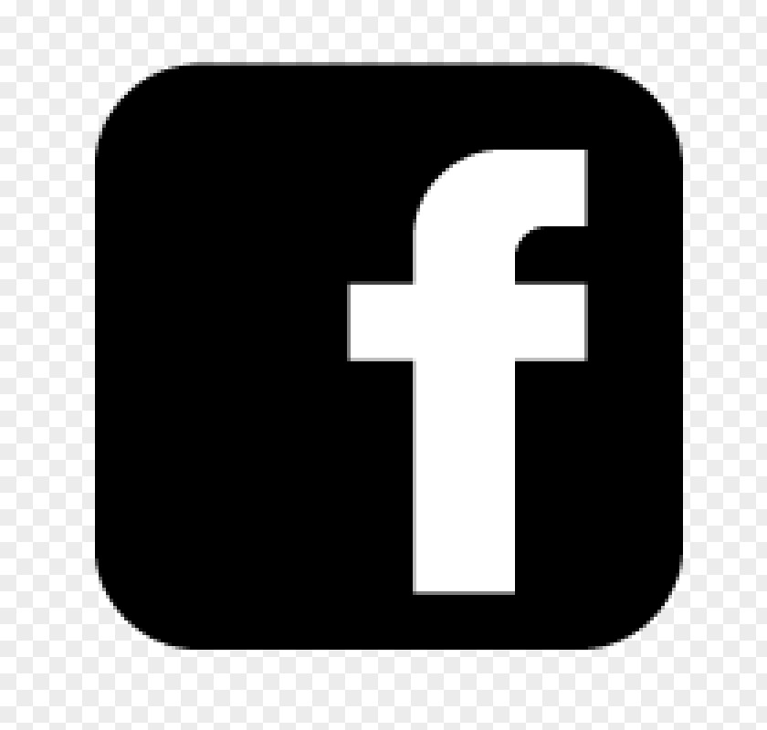 Facebook Logo Black And White PNG