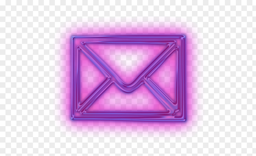 Glowing Halo Envelope Paper Mail Information PNG