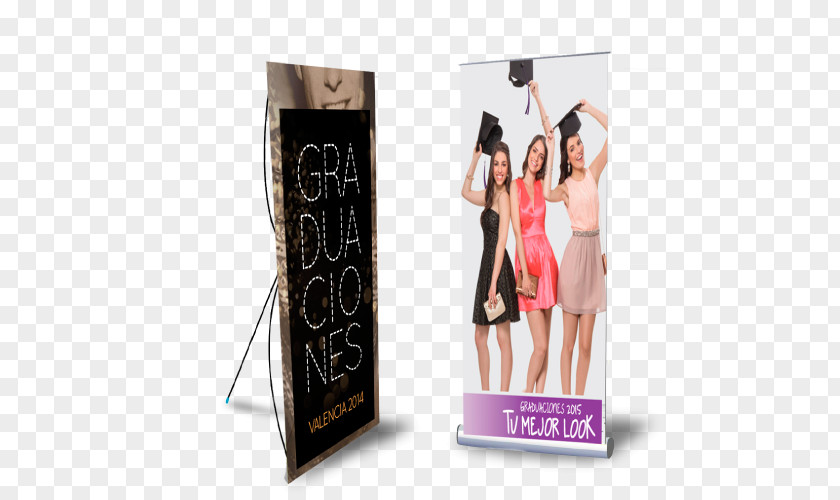 Roll Up Display Advertising Web Banner PNG