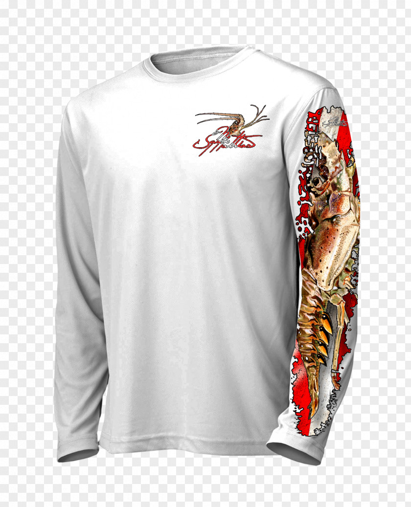 T-shirt Long-sleeved Lobster PNG