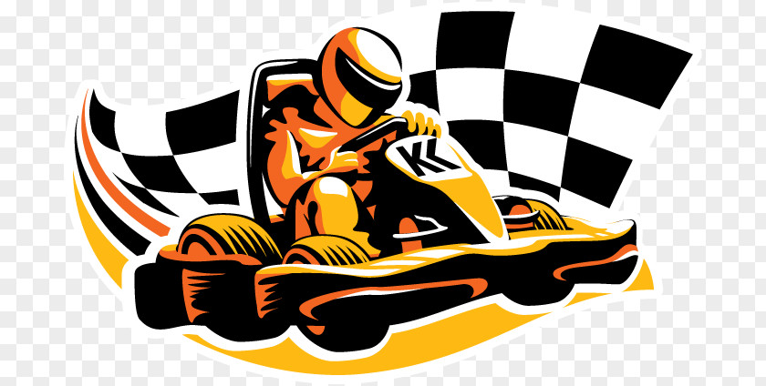 Go Cart Kart Racing Electric Go-kart Circuit Clip Art PNG