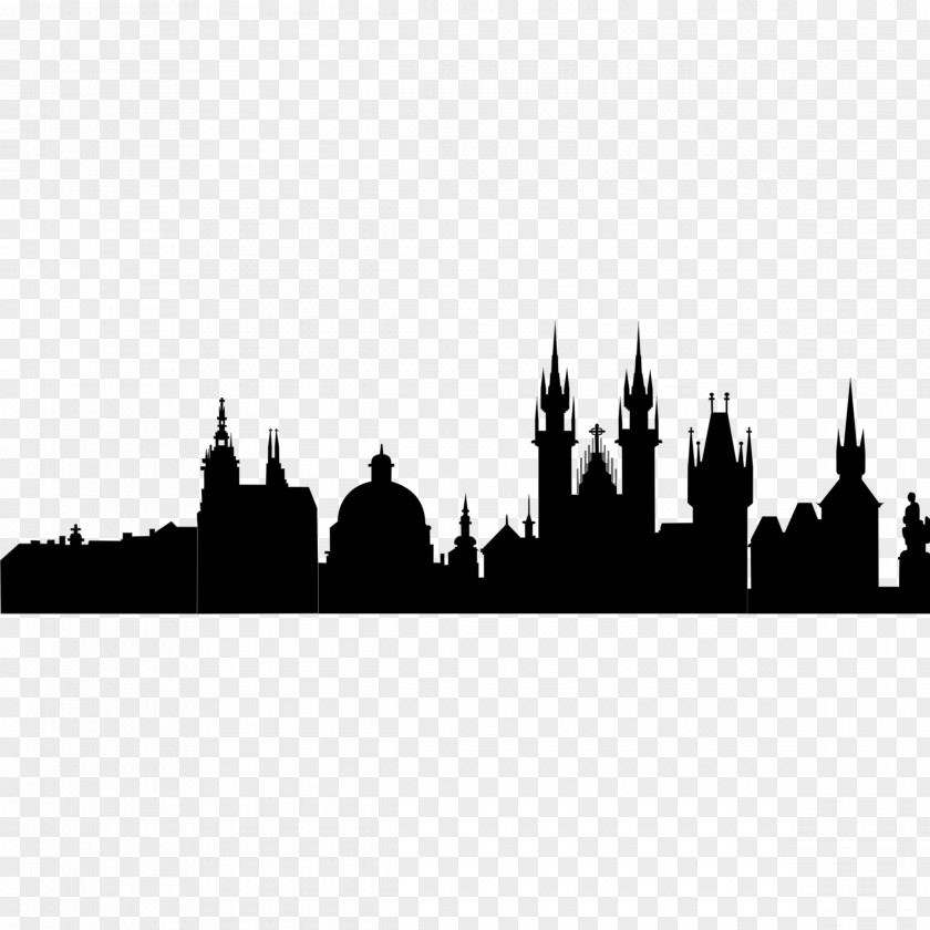 Prague Cliparts Silhouette Clip Art PNG
