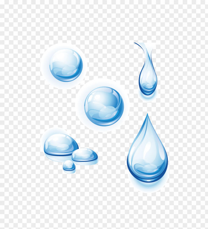 Vector Water Drops Drop Adobe Illustrator Clip Art PNG