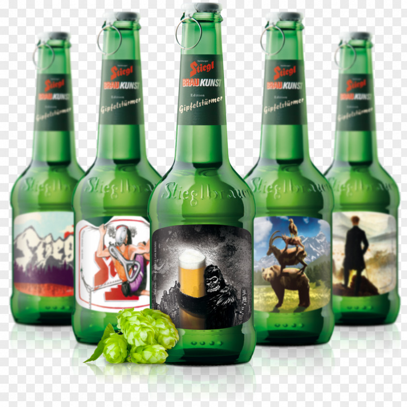 Beer Lager Bottle Glass PNG