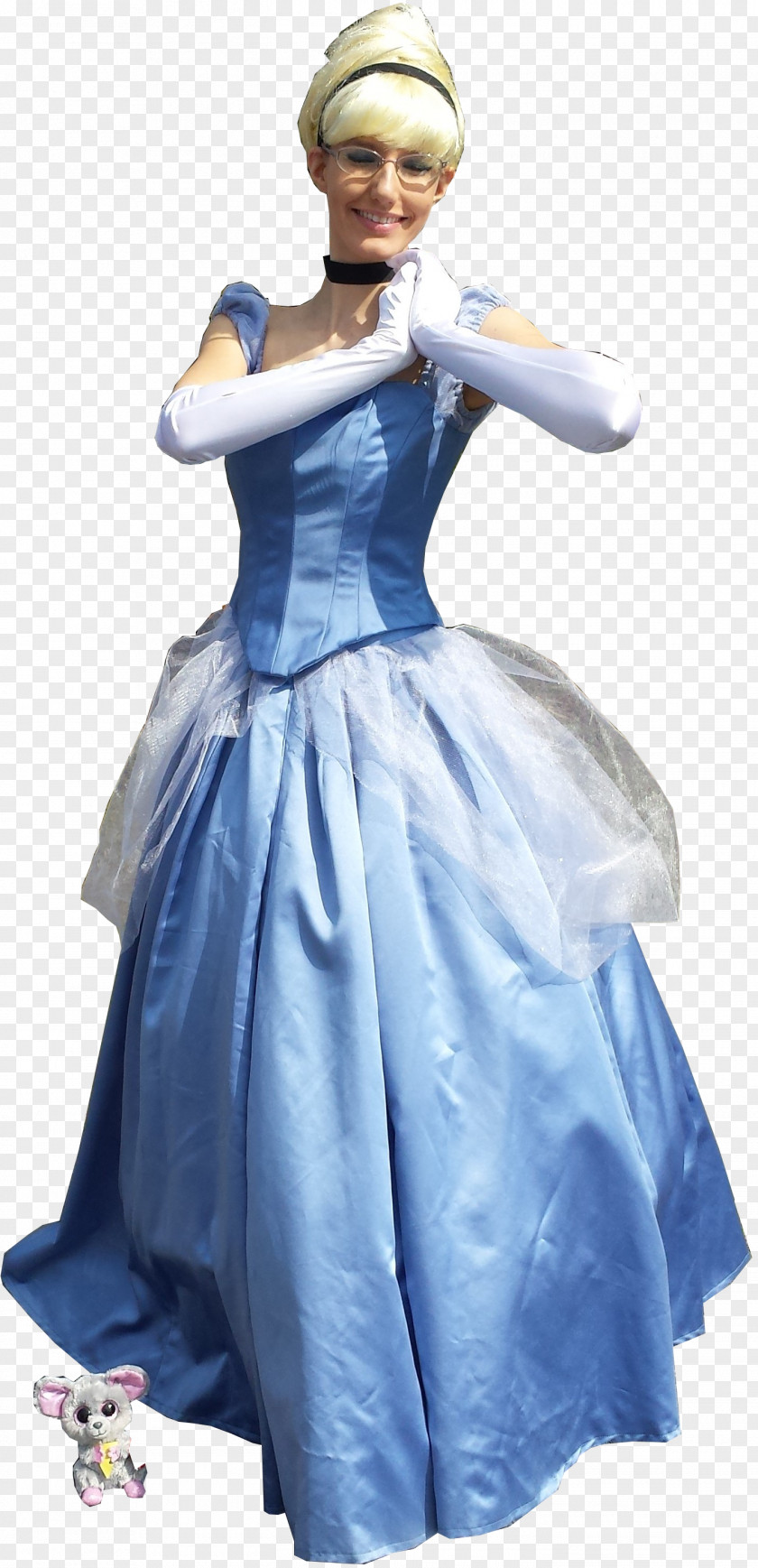 Cindrella Cinderella Costume Disney Princess Gown Dress PNG