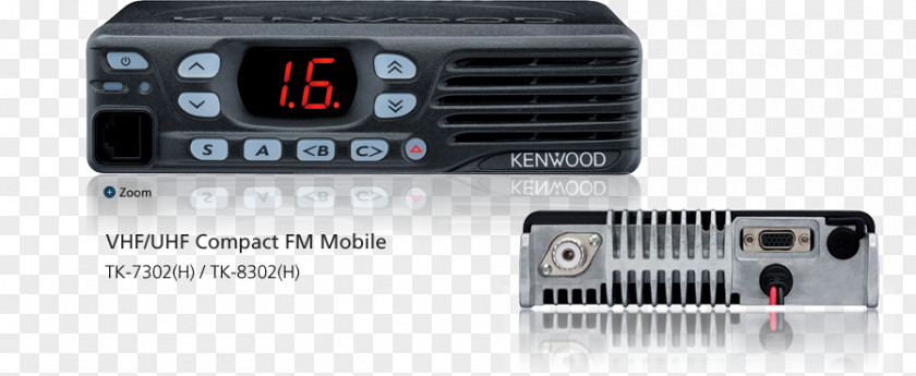 Mobile Radio Land System Walkie-talkie Receiver Ultra High Frequency Kenwood Corporation PNG