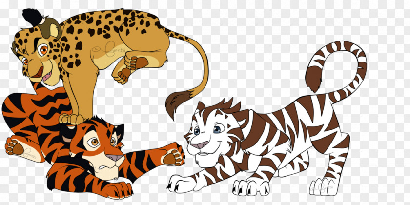 Cat Tiger Leopard Digital Art PNG