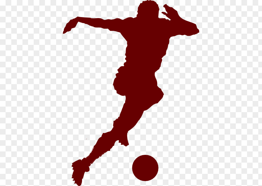 Ft Graphic Clip Art Football Player Silhouette PNG