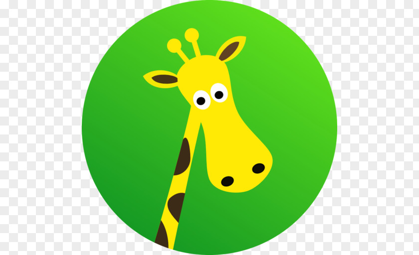 Kids Reading Giraffe App Store Software Widget PNG