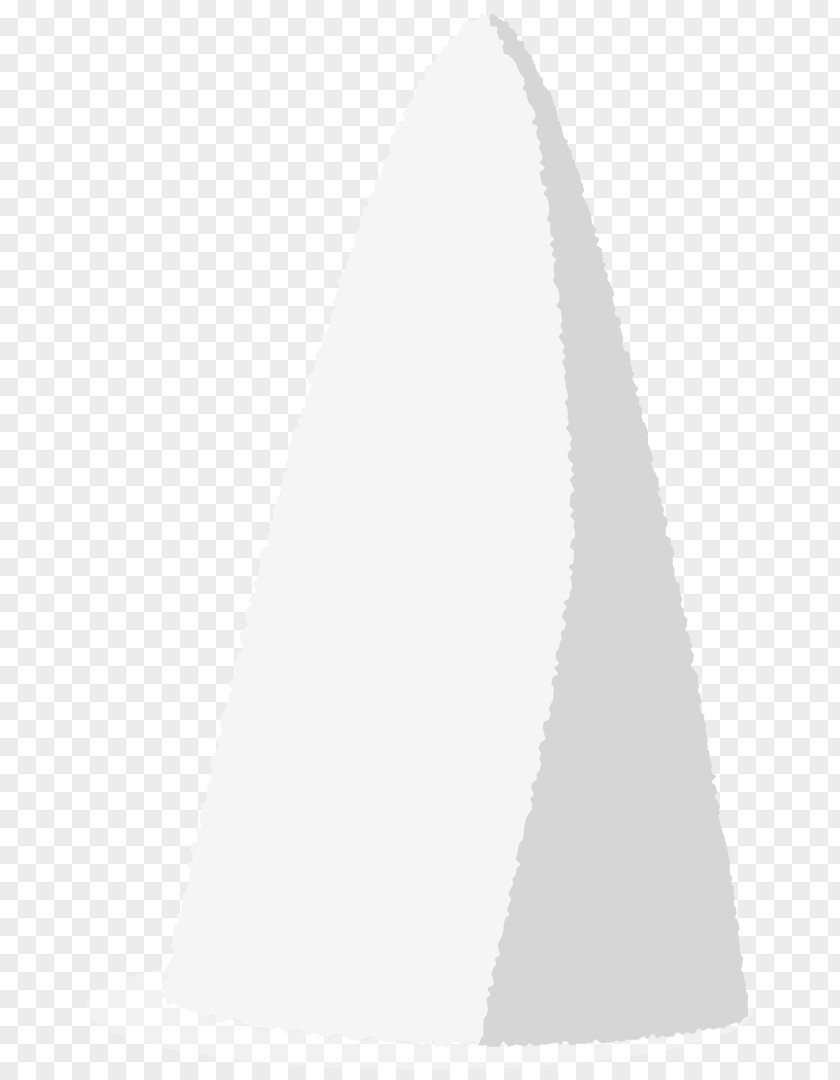 Mound Triangle White PNG