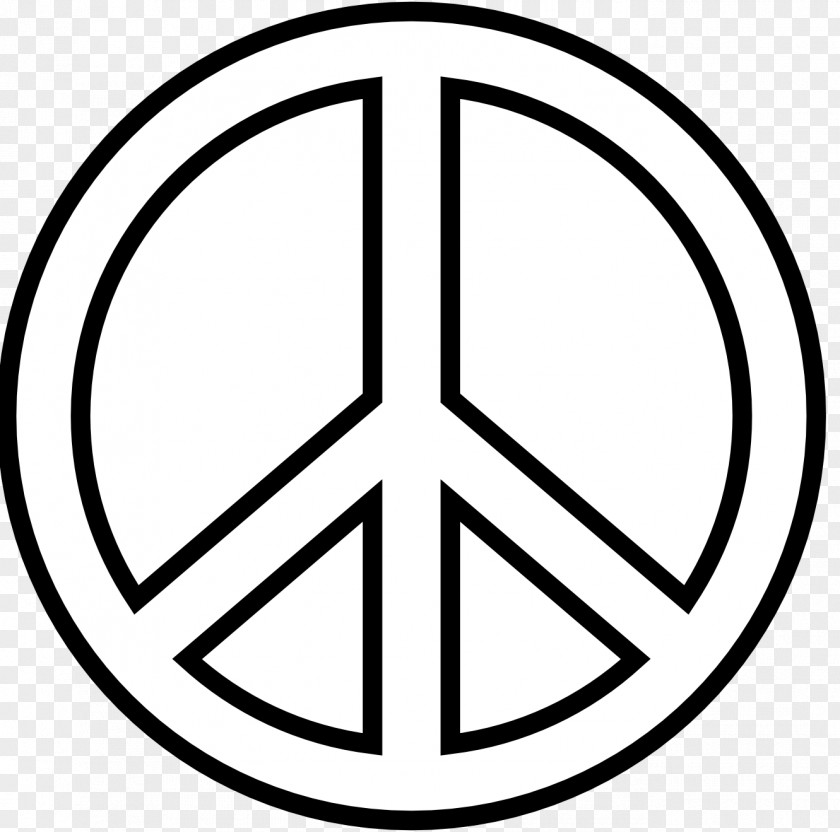 Peace Sign Template Symbols Black And White Drawing Clip Art PNG