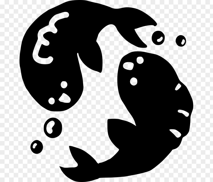 Pisces Zodiac Astrological Sign Symbol PNG