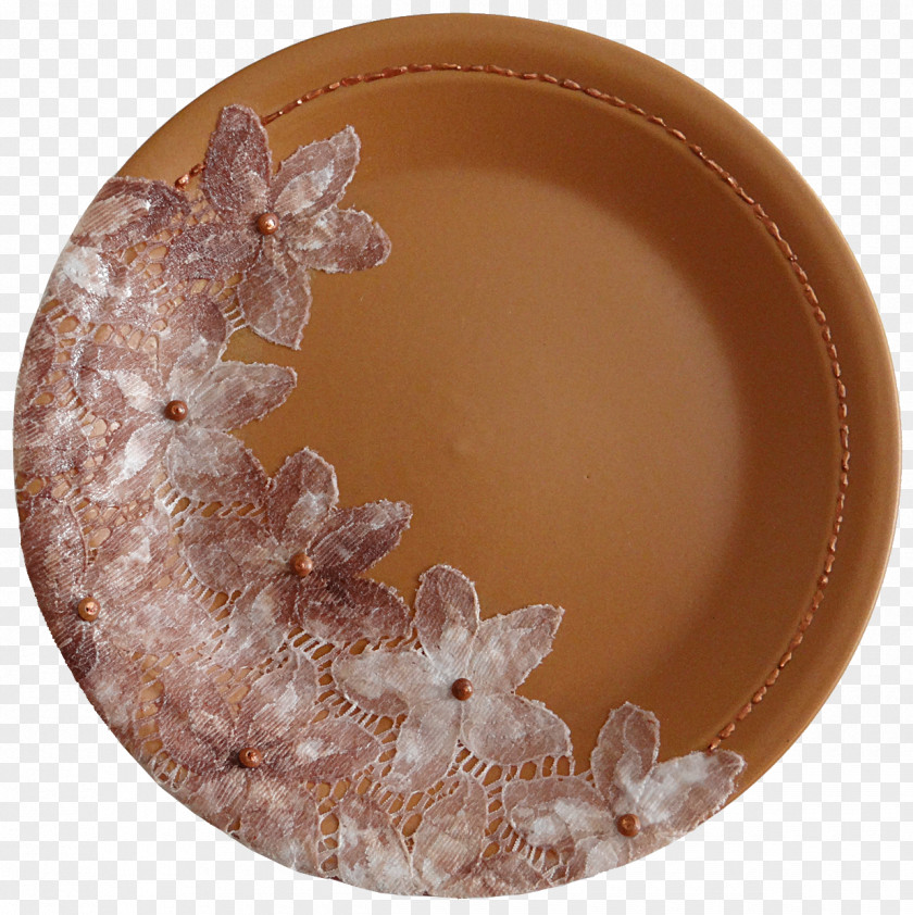 Plate Glass Platter Lace Ceramic PNG