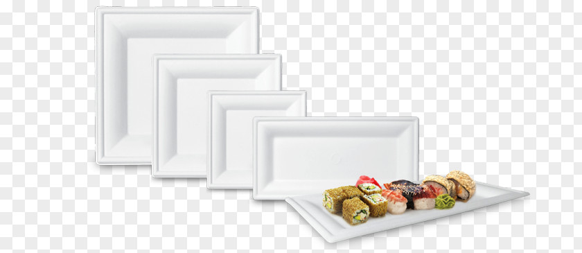 SQUARE PLATE Food Rectangle PNG