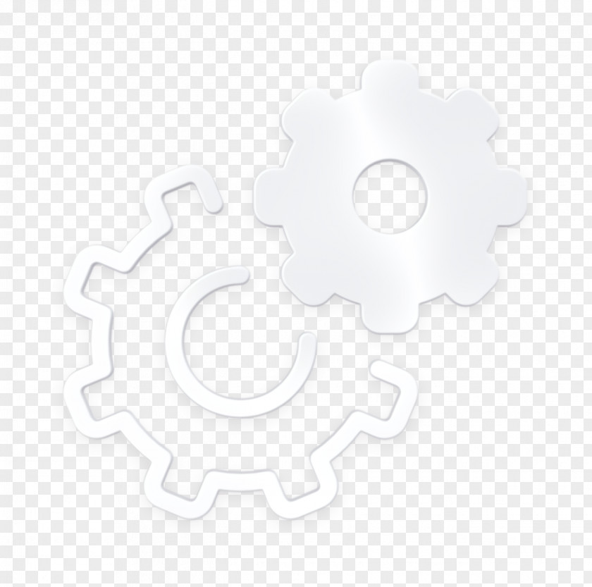 Sticker Emblem Settings Icon Business Set Gear PNG