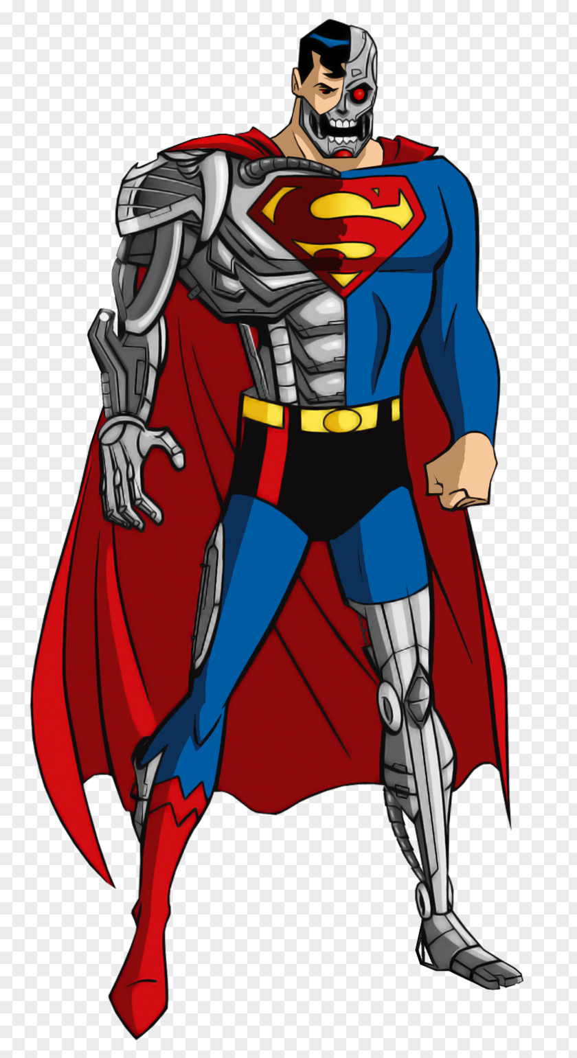 Cyborg Superman Bizarro Hank Henshaw The New 52 PNG
