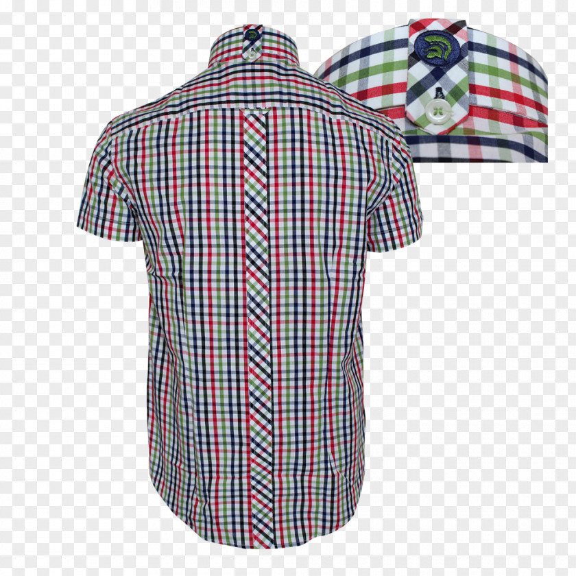 Dress Shirt Tartan Sleeve Button Barnes & Noble PNG