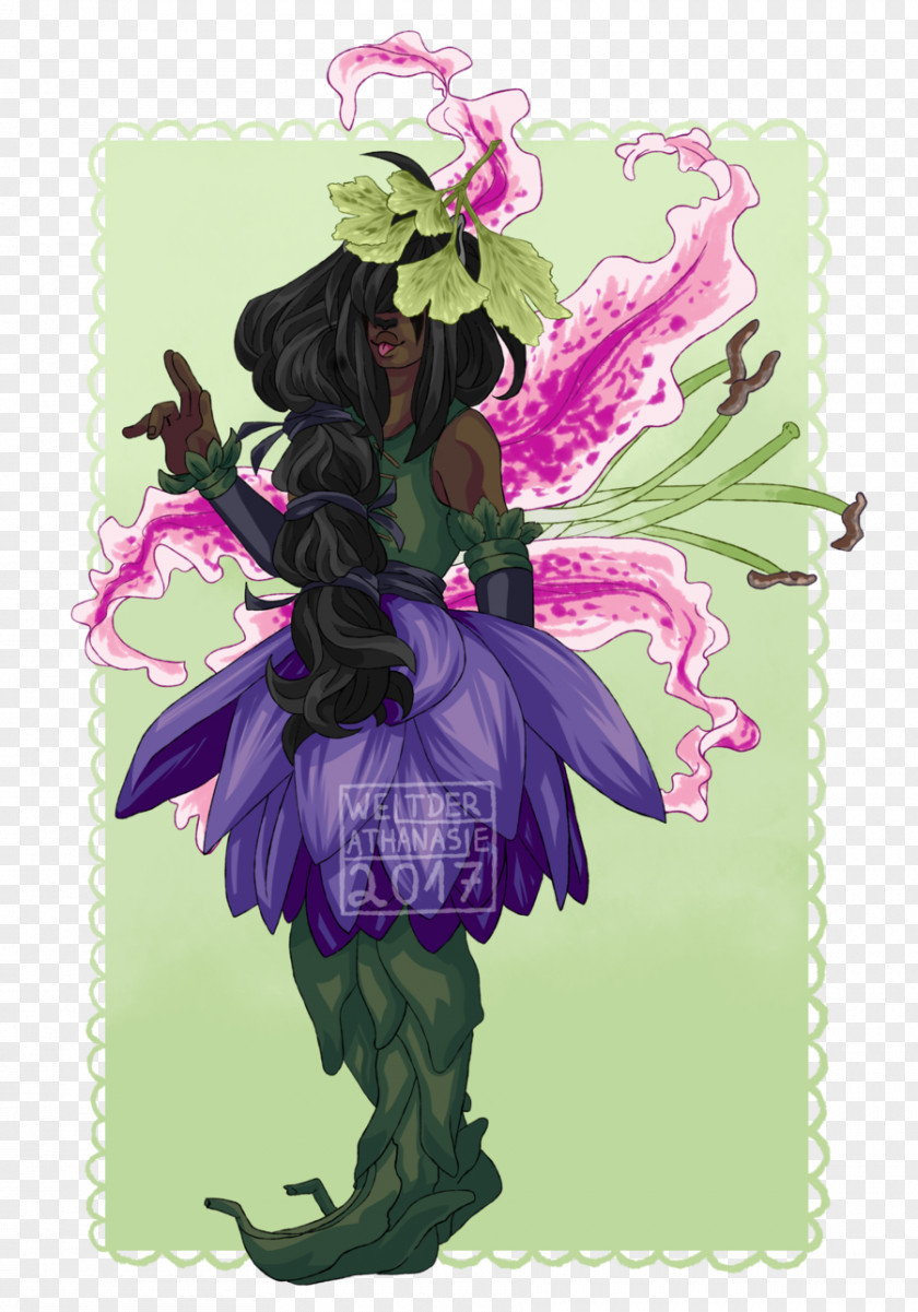 Fairy Costume Design Flowering Plant PNG
