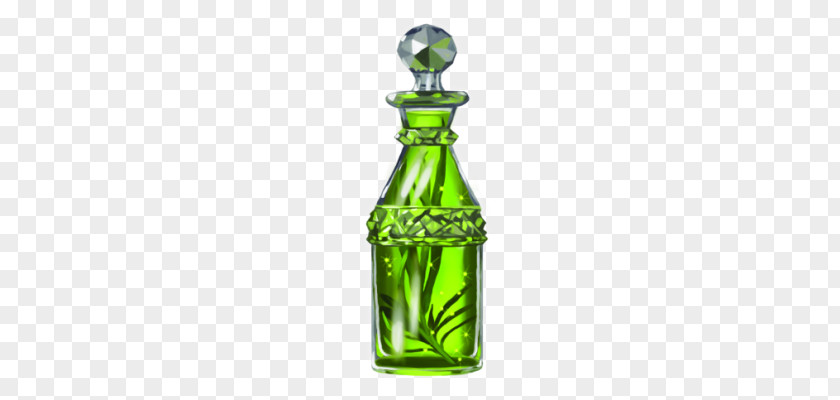 Glass Potion Bottle Decanter Rift PNG