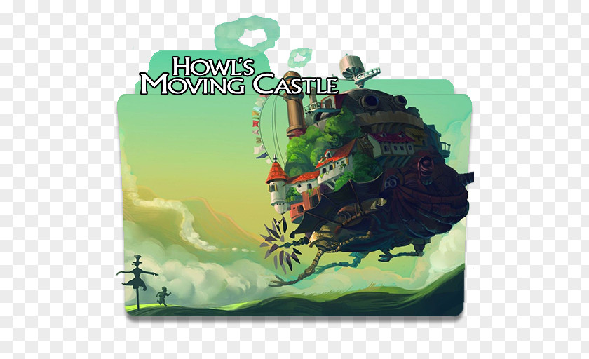 Howl's Moving Castle Ghibli Museum Studio Desktop Wallpaper Art PNG
