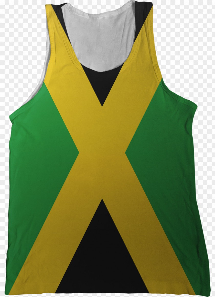 Jamaica Flag Gilets Tanktop Sleeveless Shirt PNG