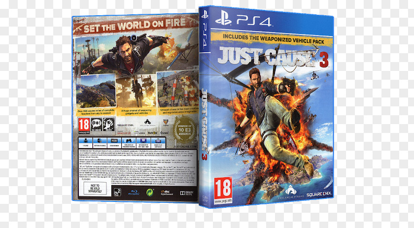 Just Cause 3 PlayStation 4 Video Game Grand Theft Auto V PNG