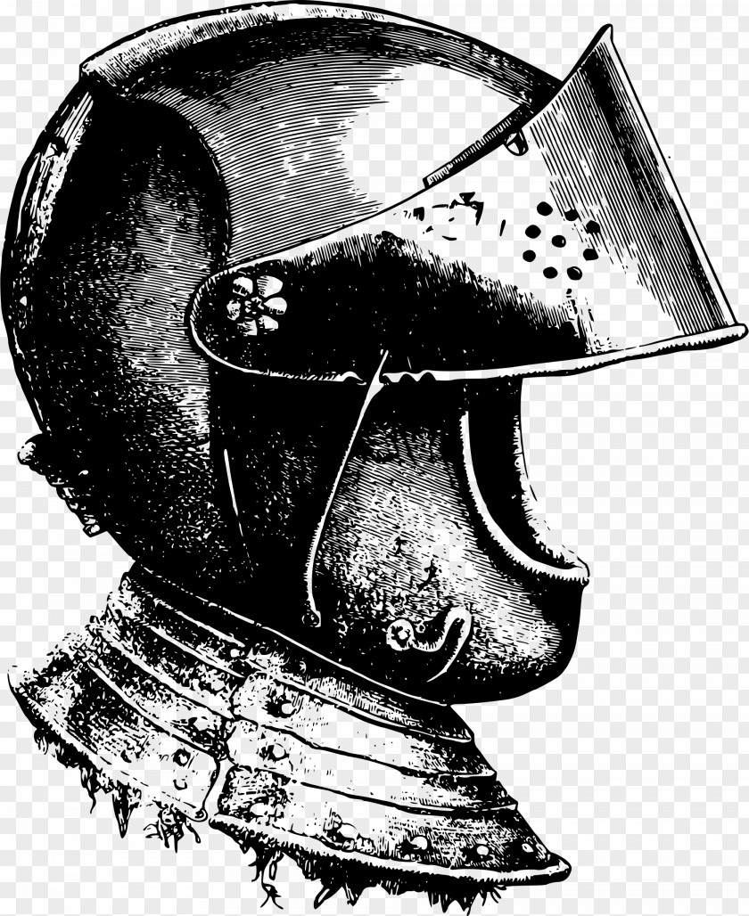 Medival Knight Helmet Clip Art PNG