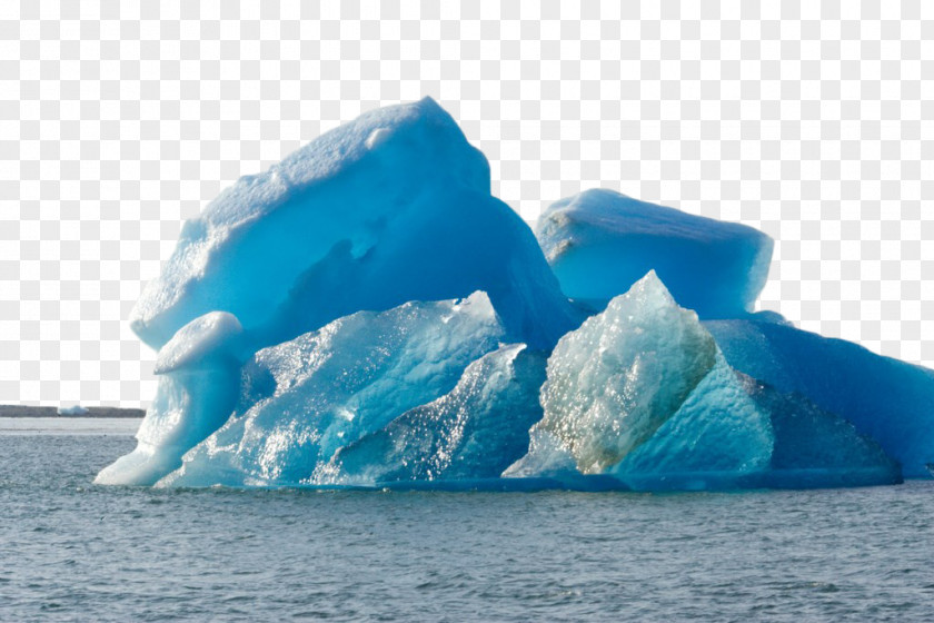 Blue Iceberg Ice Global Warming Arctic Ocean Polar Cap Climate PNG