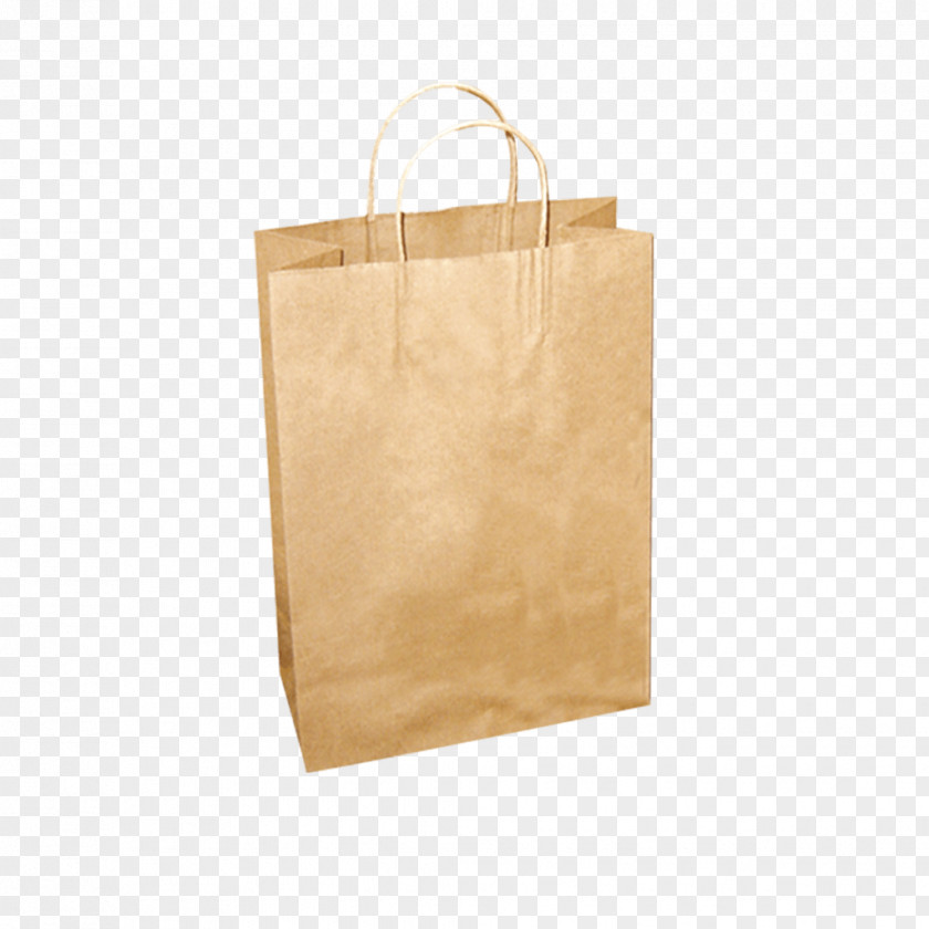 Brown Grocery Bag Tote Kraft Paper PNG