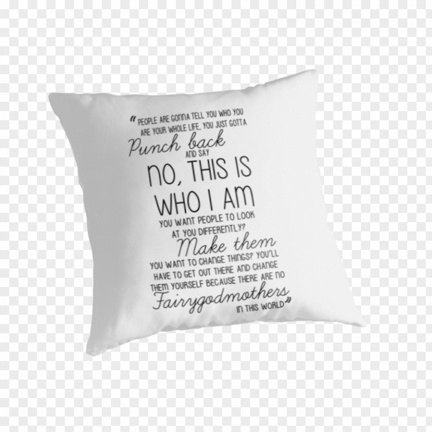 Emma Swan Throw Pillows Cushion Font PNG