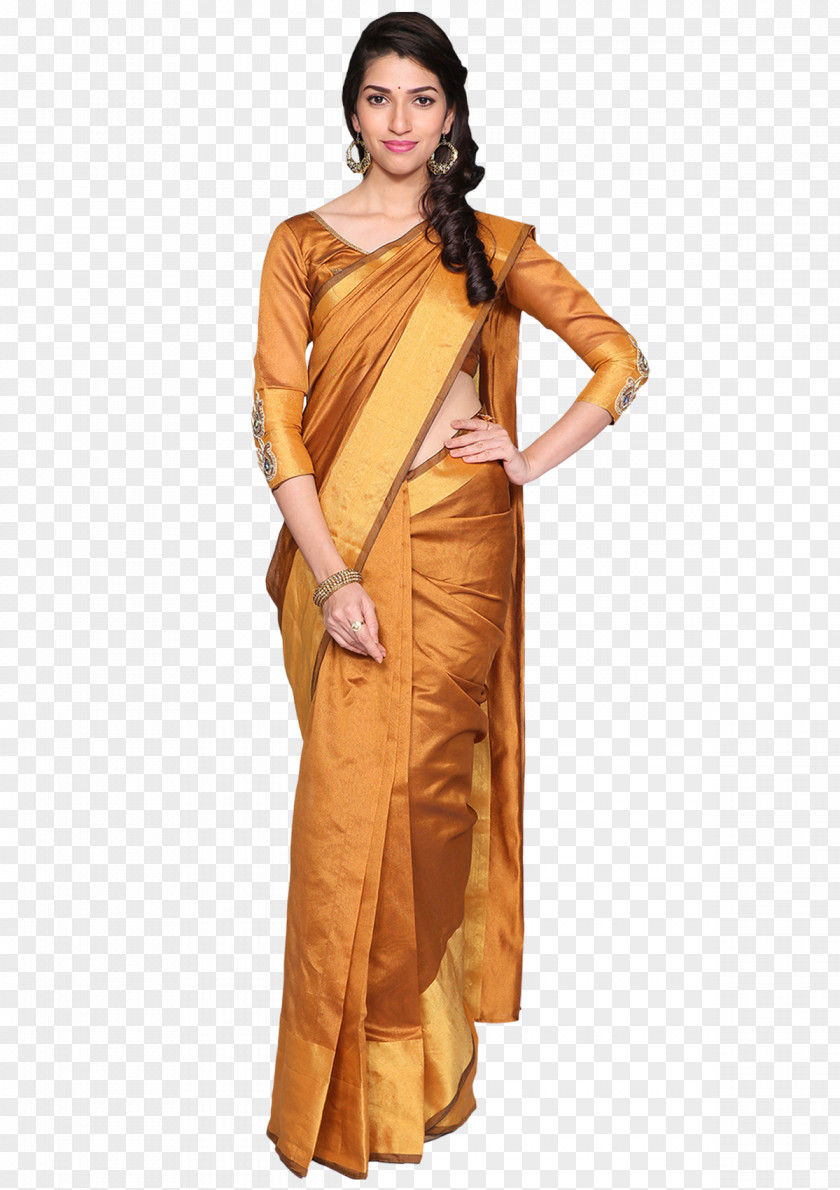 Saree Sari Silk Textile Cotton PNG