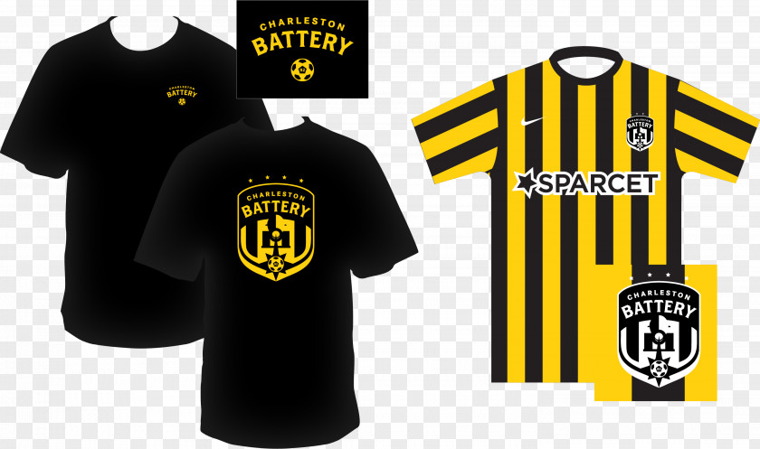 T-shirt Sports Fan Jersey Charleston Battery Lisa Mosow Graphic & Web Design Logo PNG