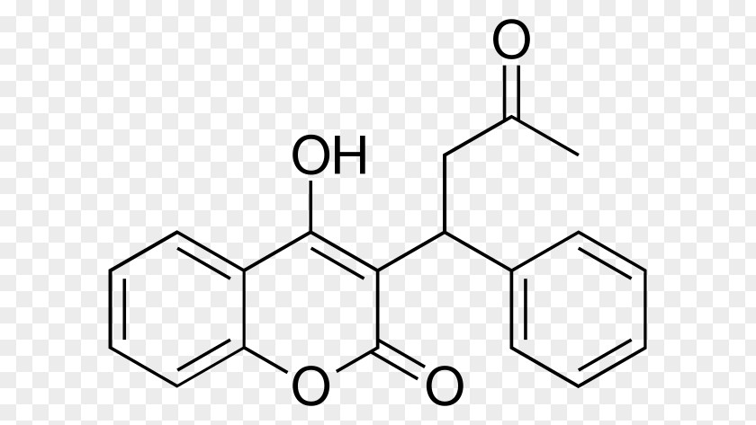 Warfarin Molecule Coumarin Pharmaceutical Drug Vitamin K PNG
