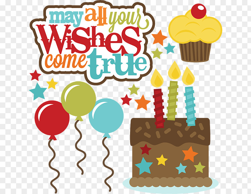 First Birthday Wish Cake Clip Art PNG