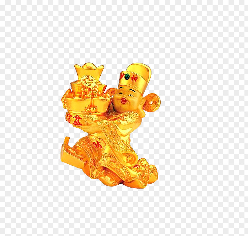 God Of Wealth Golden Buddha Buddharupa Buddhahood Google Images PNG