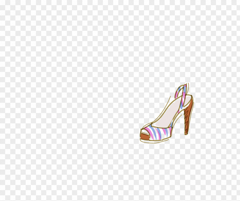 Hand-painted Heels High-heeled Footwear Shoe Sandal LG Prada 3.0 PNG