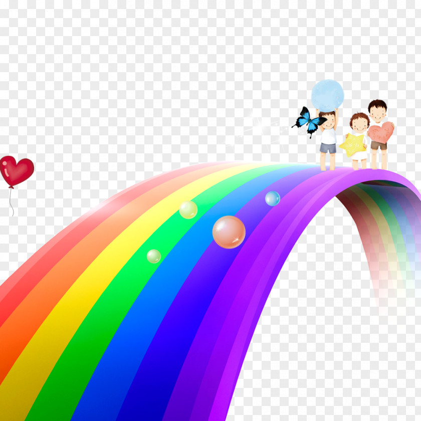 Rainbow Bridge Cartoon Bifrxf6st Download PNG