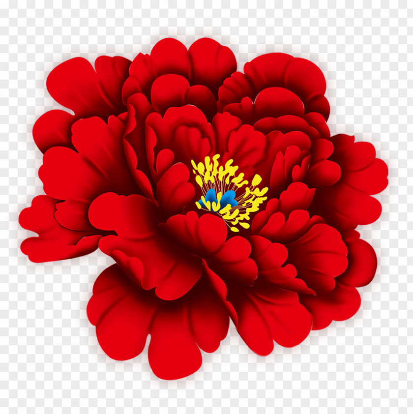 Red Peony Flowers Hotan Flower Beach Rose Moutan PNG