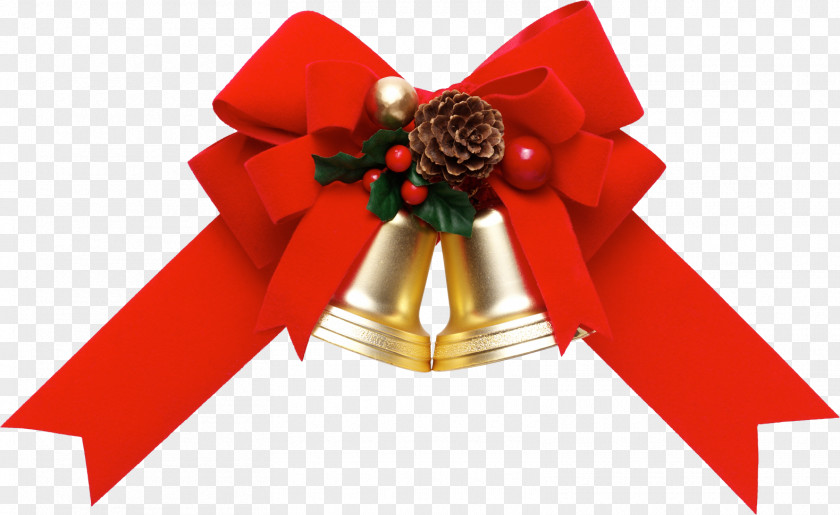 Ribbon Christmas Gift Wrapping Clip Art PNG