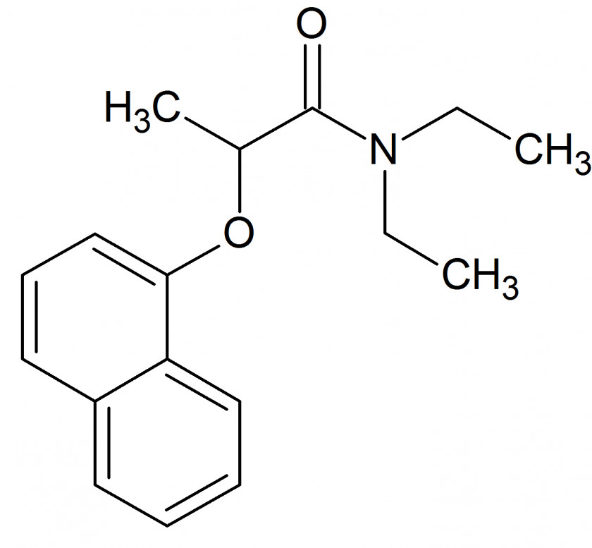 Skeleton Skeletal Formula Carbaryl Chemical Molecule PNG