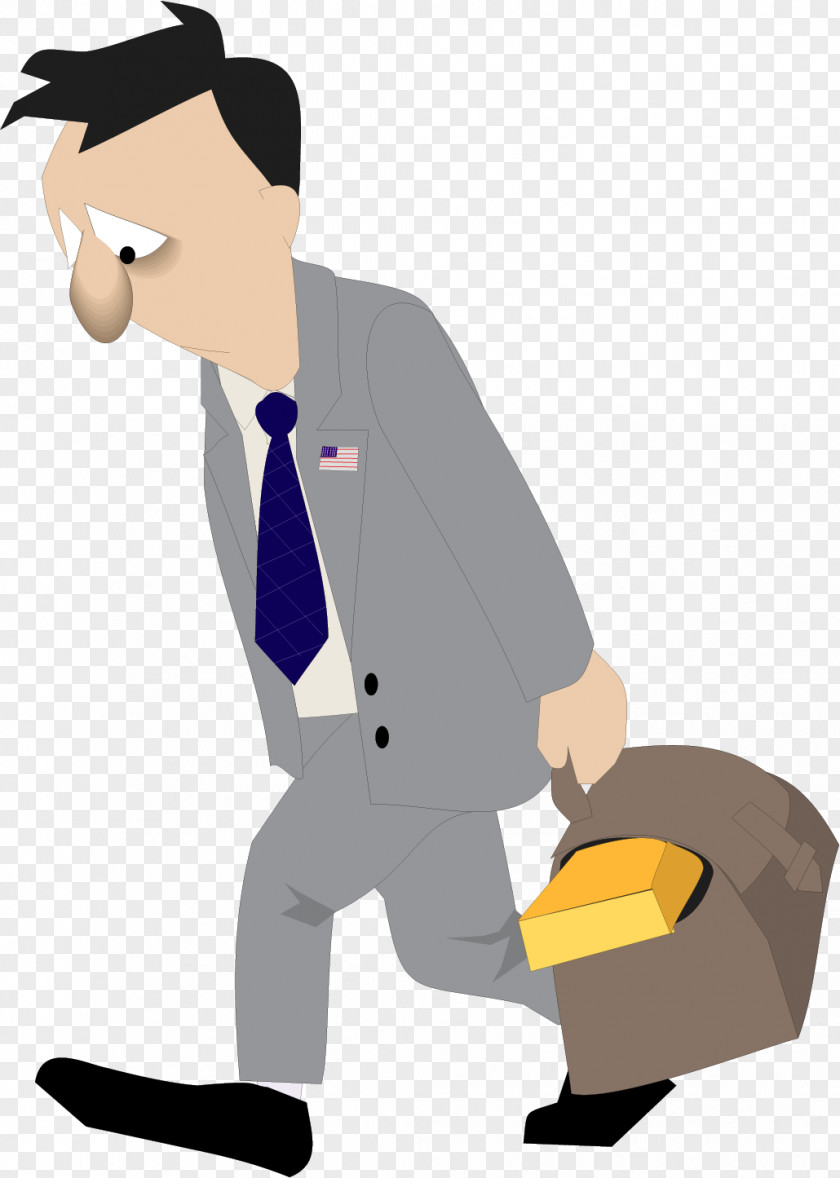 Vector Painted Frustrated Man Royalty-free Photography Clip Art PNG