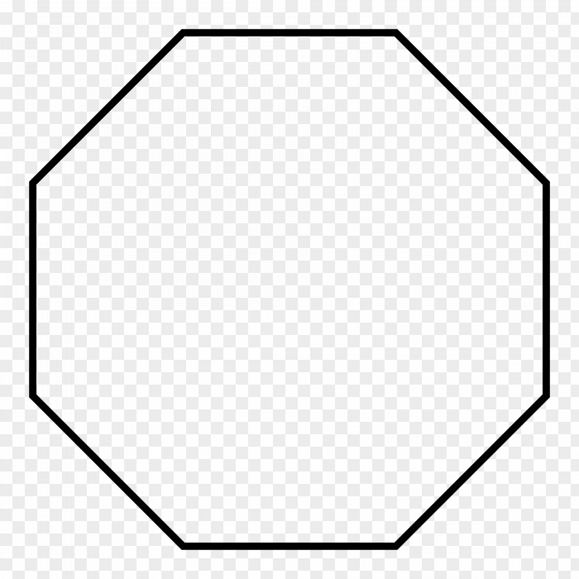 Angle Regular Polygon Octagon Geometry Internal PNG