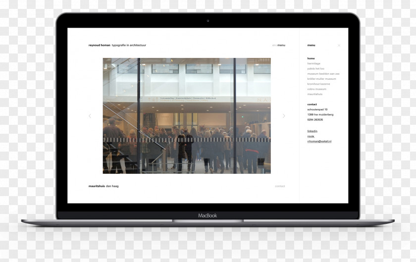 Hermitage Museum Responsive Web Design Template System PNG