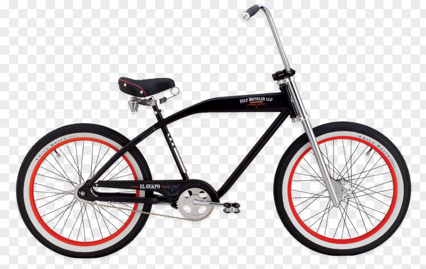 Bicycle Cruiser Felt Bicycles Single-speed PNG