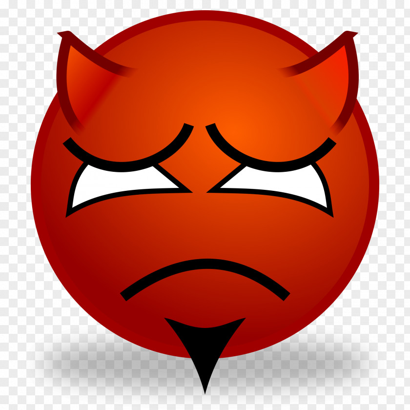 Devil Smiley Emoticon Emoji Clip Art PNG