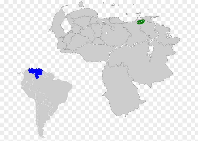 Map Venezuela PNG