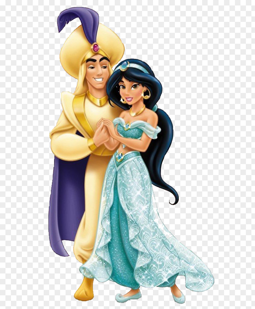Princess Jasmine Aladdin Genie Disney Iago PNG