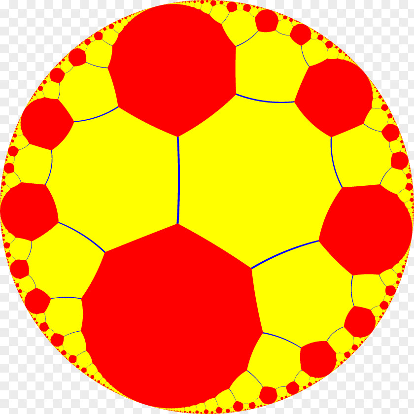 6 Ball Circle Point Yellow Area PNG